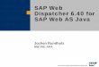 SAP Web Dispatcher 6.40 - Webinar Power Point