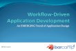 Workflow Driven Application Development v1.0