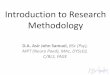 1.introduction to research methodology