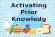 Activating prior knowledge pp