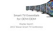 Smart TV Essentials for OEM/ODM