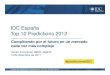 IDC España Predictions 2012