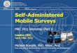 Workshop: 'Self-administered Mobile Survey Workshop' - Dr Michael Bosnjak, Free University of Bozen-Bolzano (Mobile Research Conference 2011)