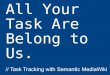 Task Tracking with Semantic MediaWiki