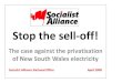 Stop The Sell Off! The Case Against Electricity Privatisation In Nsw (Lowresolution)