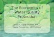 The Economics of Water Quality Protection