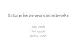 Enterprise awareness networks