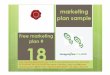 Free marketing plan sample of a restaurant (becoming a mini-chain), by