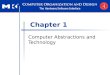 Chapter 1 computer abstractions and technology