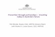 Prevention through Partnerships – Investing Today in Australia’s Future by Dr. Rob Moodie