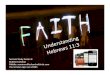 Faith is understanding sermon slides