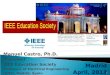 IEEE Education Society presentation at the IEEE Region 8 Chapter Coordinator Meeting chapters,
