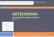 Anthony Melvin Crasto presents Artemisinin