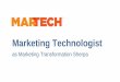 Marketing Technologists As Marketing Transformation Sherpas By Shawn Goodin