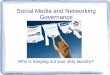Social Media And Networking Governance