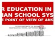 Peer education in the Italian school system