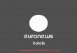 Olivier de Montchenu of Euronews presents what news apps can bring hotels