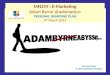 MN319 - Personal Branding Presentation - Adam Byrne