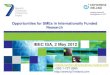 20120502 Opportunity for SMEs in International Funded Research, Imelda Lambkin