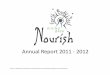 Nourish annual report 2011 -2012