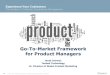 Product Marketing Framework for Product or Service Launch