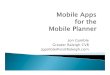 Planner presentationmobileapps for mobile planners july 2012 aenc