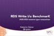 AWS RDS Benchmark - Instance comparison