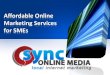 Affordable online marketing services for sm es