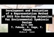 Development and Evaluation of a Representation Method of 3DCG Pre-Rendering Animation  for Environmental Symbiosis Design