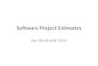 Software Project Estimates
