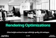 Webapp Rendering and Optimization