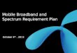 Dtac Mobile Broadband and  Spectrum Requirement Plan