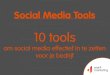 10 social media tools uitgelicht