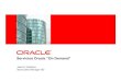 Oracle aplicaciones Ondemand