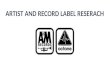 Artist and Record label research