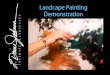 Landscape Painting Demonstration by L Diane Johnson