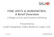 Fine arts & humanities springboard presentation