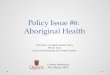 Week 11 - Aboriginal Health