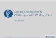 Webinar: Solving Critical Mobile Application Challenges with Worklight