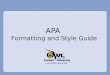 Apa 6th edition introduction