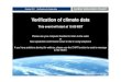 CDP Webinar: Verification of climate data