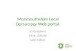 Monmouthshire community councils consultation event 250413