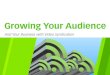 Video Syndication 3 of 3: Better Audience Retention