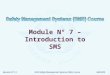 ICAO SMS M 07 – Introduction (R013) 09 (E)