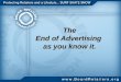 End Of Advertising