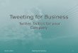 Tweeting For Business