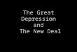 Depression new deal
