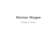 Maniac magee   part 1