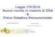 Legge 170 2010,emilia romagna , Ventriglia