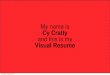Cy Cratty Visual Resume